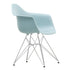 Cadeira de Braços em Plástico Eames DAR / Base Cromada